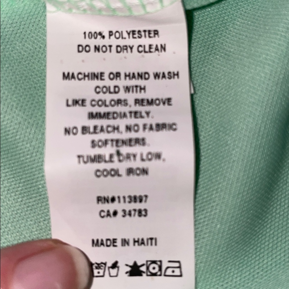 Zorrel - Ironman Mint Green Short Sleeve Tee - Picture 5 of 5